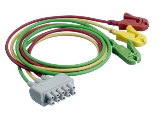 Datex ECG Leadwire ATS900512 OBM-E0104A Leadwires with grabber 01 W-min